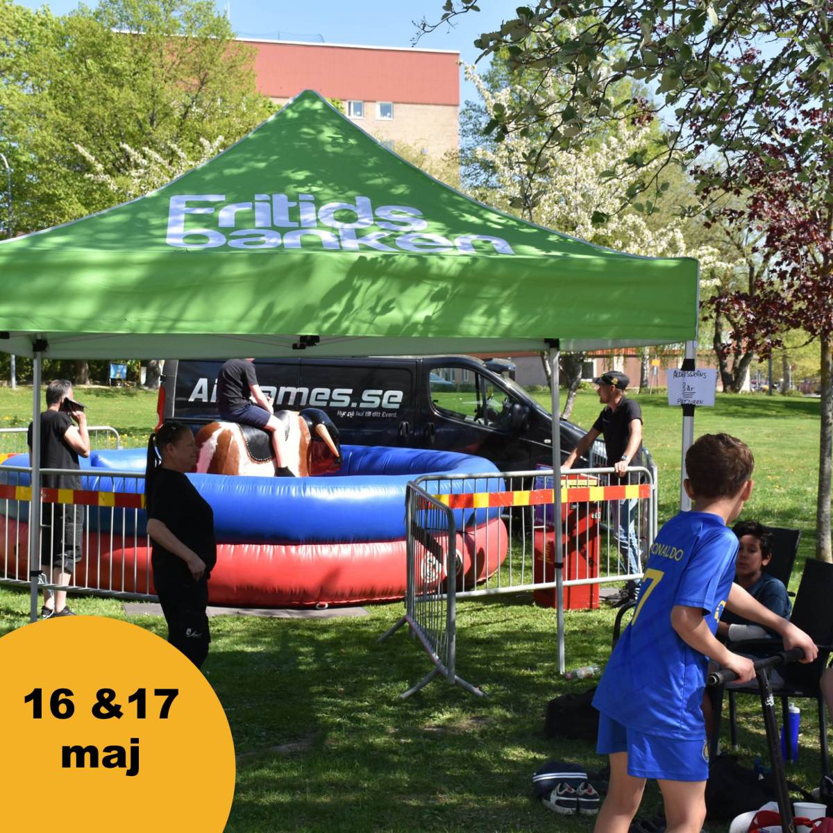 16-17 maj: Fritidsbankens aktivitet