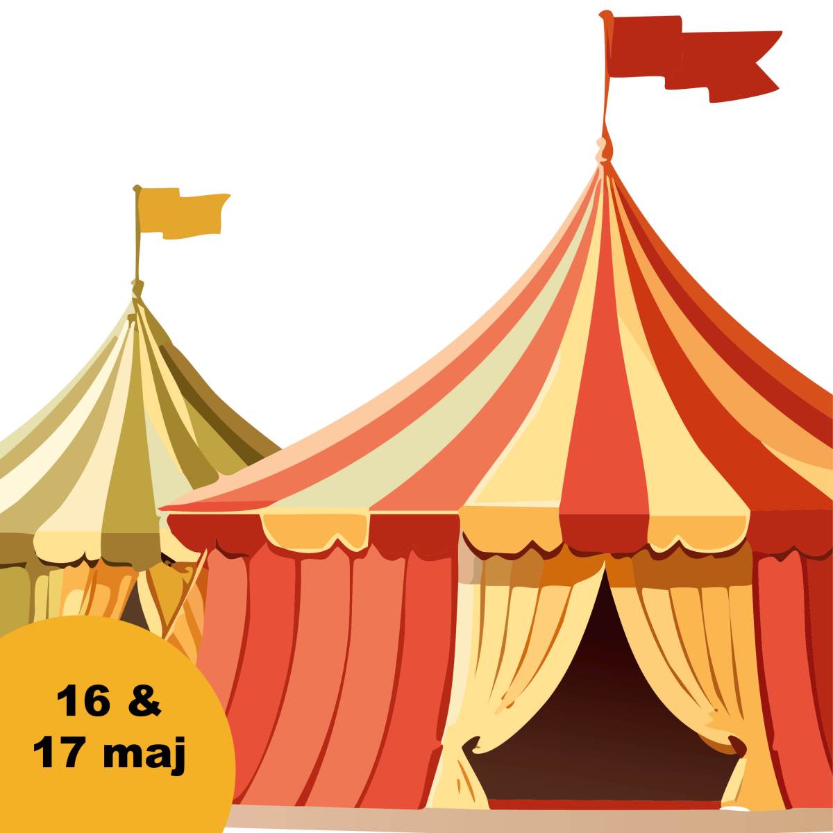 16 & 17 maj: Ungdomstält