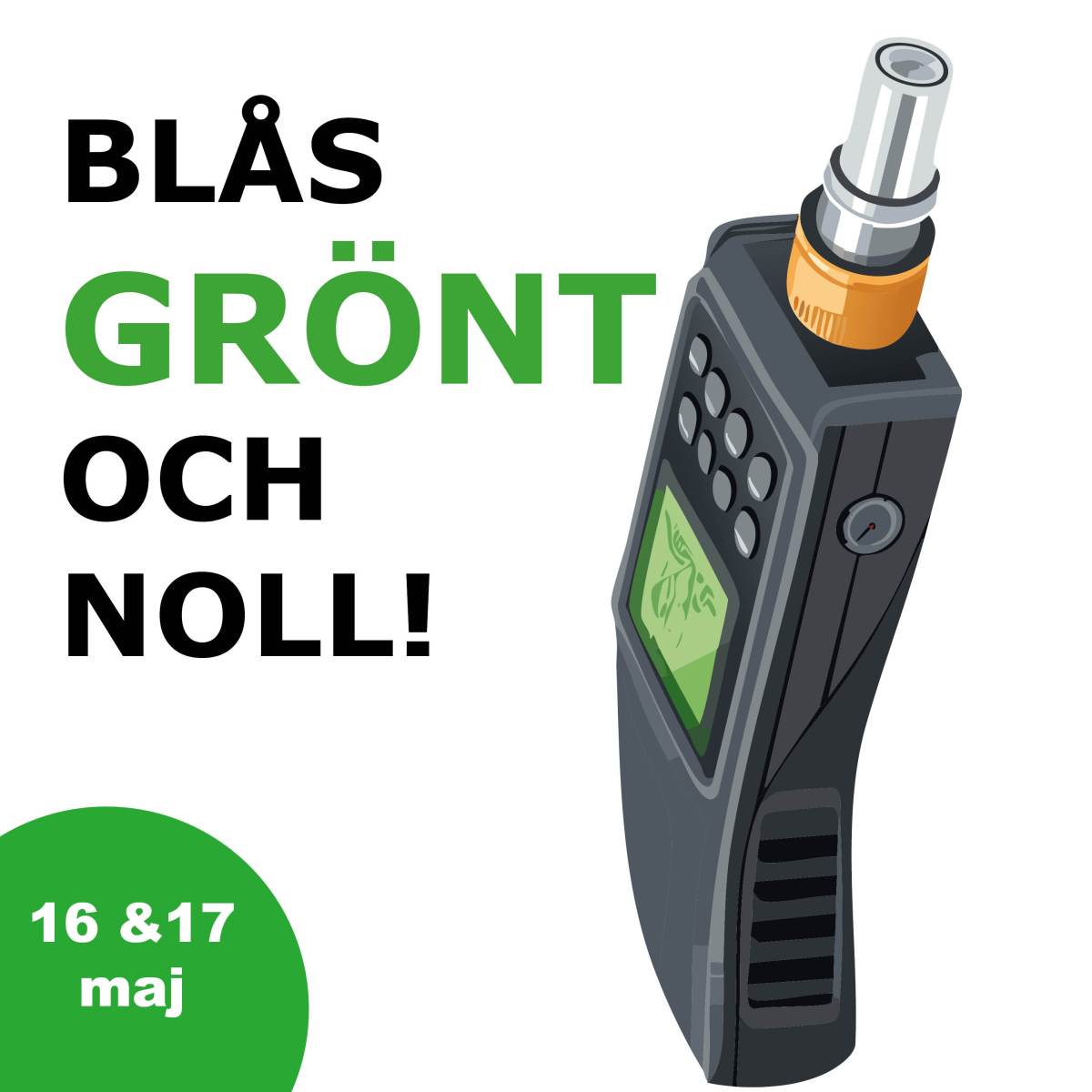 Blås grönt och noll – ta chansen att vinna fina priser!